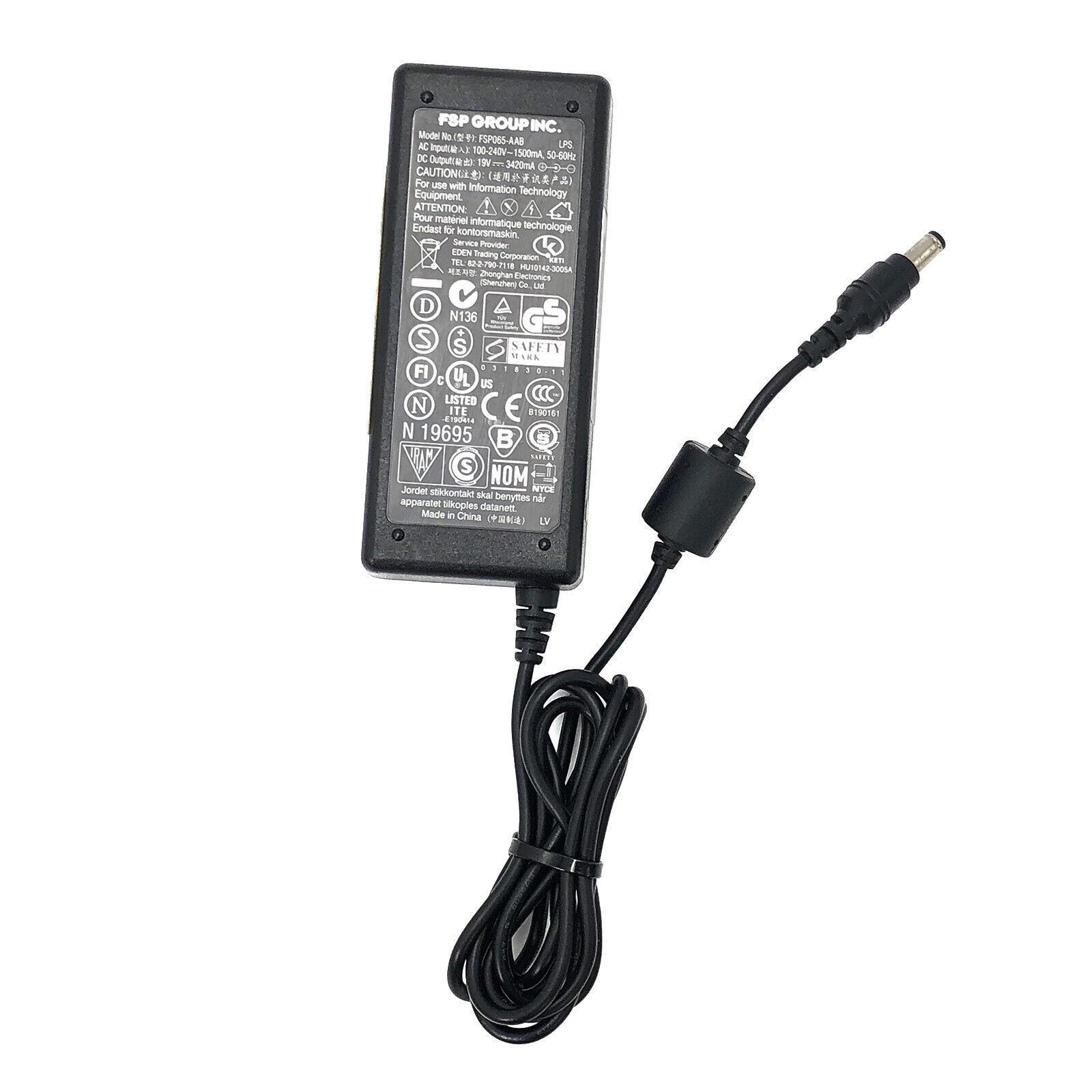 *Brand NEW*Genuine FSP FSP065-AAB 19V 3.42A 65W AC/DC Adapter Power Supply